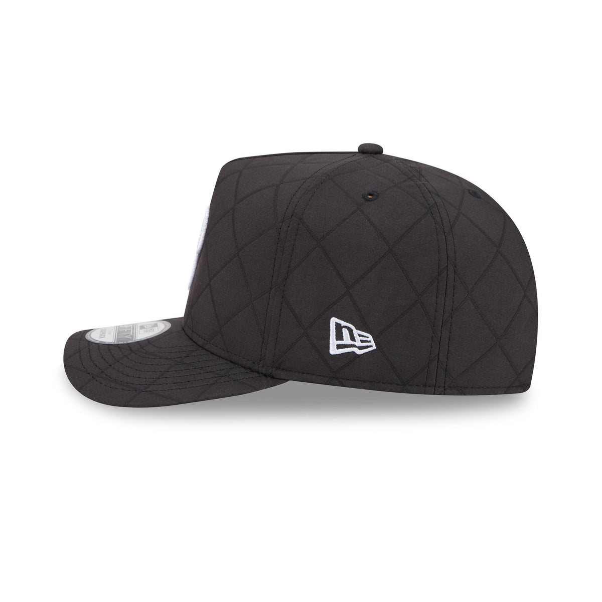 Philadelphia Phillies Quilted Black Nylon 9FIFTY A-Frame Snapback Hat