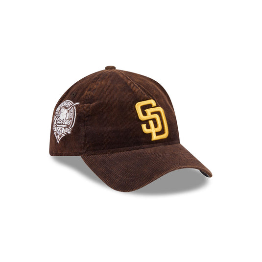 San Diego Padres Washed Corduroy Sidepatch 9FORTY A-Frame Unstructured Snapback Hat