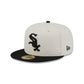 Chicago White Sox Quilted White Nylon 59FIFTY Fitted Hat