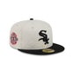 Chicago White Sox Quilted White Nylon 59FIFTY Fitted Hat