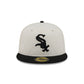 Chicago White Sox Quilted White Nylon 59FIFTY Fitted Hat