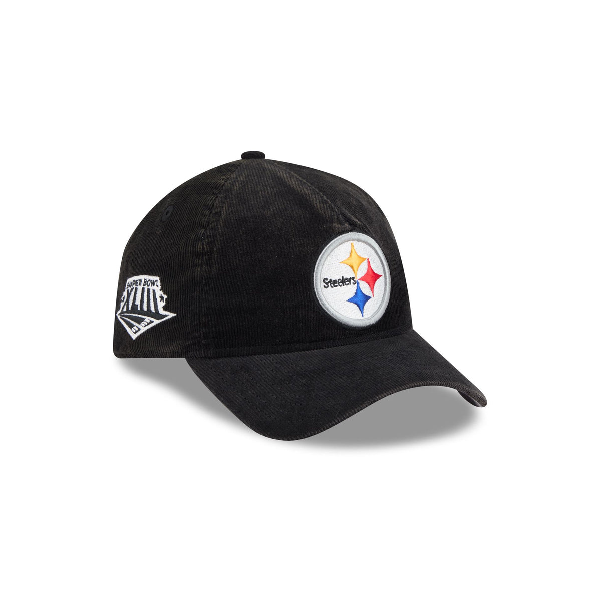 Pittsburgh Steelers Washed Corduroy Sidepatch 9FORTY A-Frame Unstructured Snapback Hat
