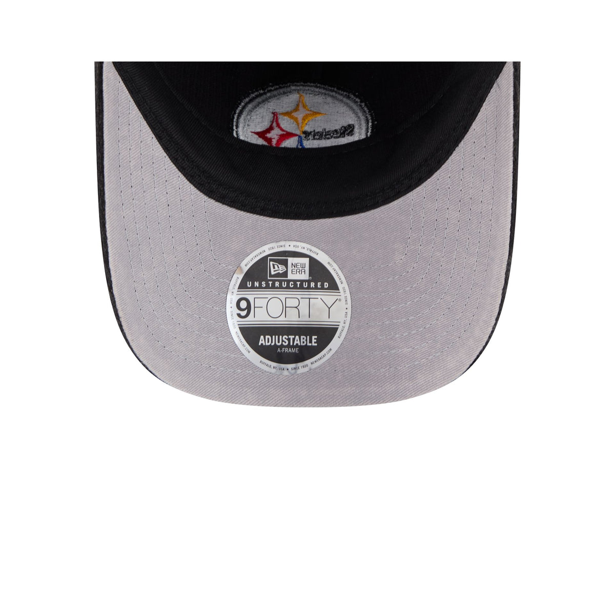 Pittsburgh Steelers Washed Corduroy Sidepatch 9FORTY A-Frame Unstructured Snapback Hat