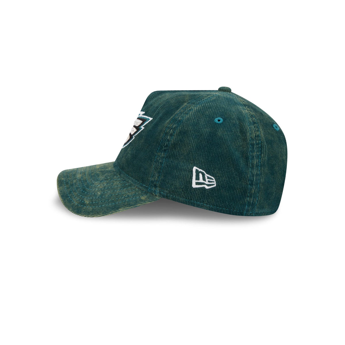Philadelphia Eagles Washed Corduroy Sidepatch 9FORTY A-Frame Unstructured Snapback Hat