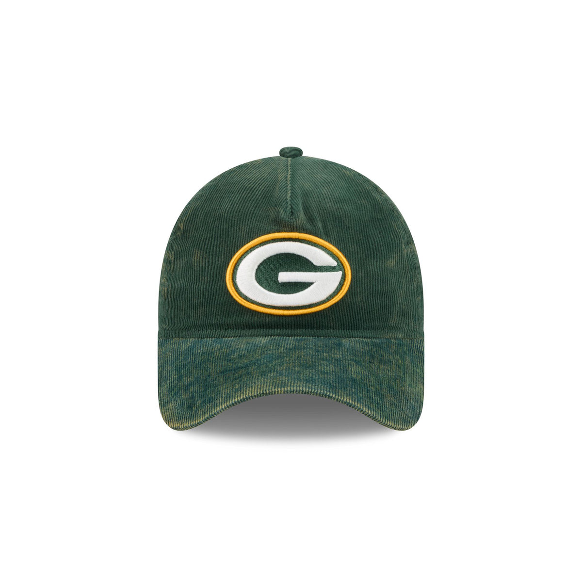 Green Bay Packers Washed Corduroy Sidepatch 9FORTY A-Frame Unstructured Snapback Hat
