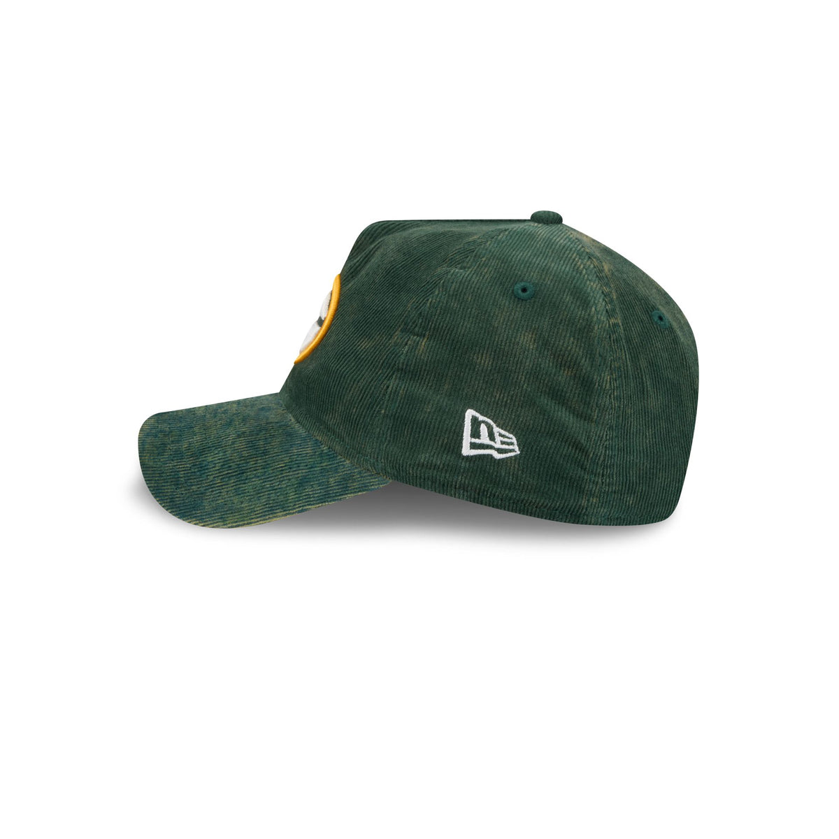 Green Bay Packers Washed Corduroy Sidepatch 9FORTY A-Frame Unstructured Snapback Hat