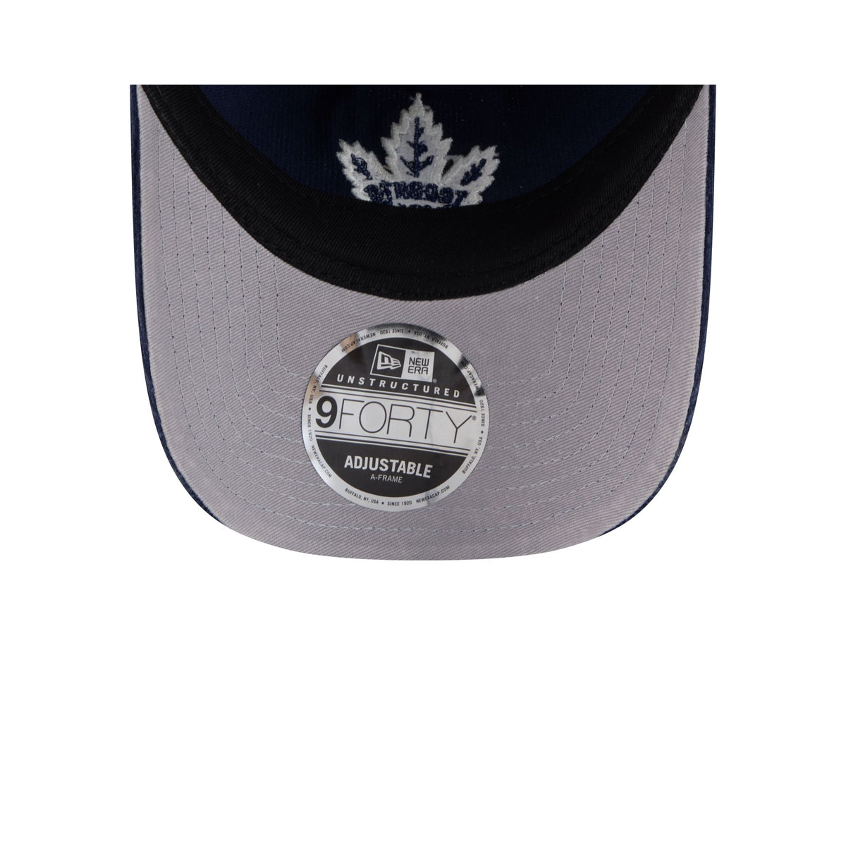 Toronto Maple Leafs Washed Corduroy Sidepatch 9FORTY A-Frame Unstructured Snapback Hat