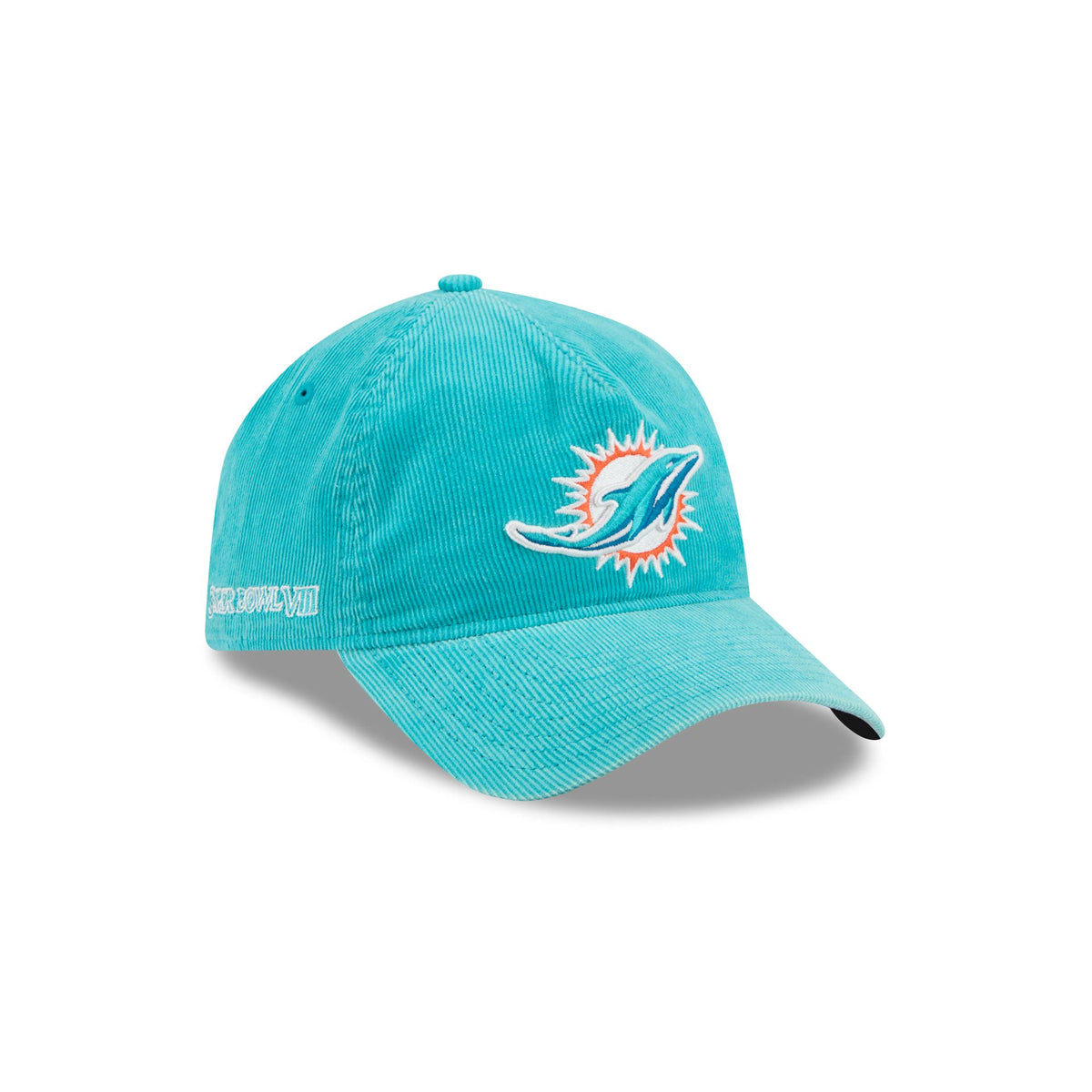 Miami Dolphins Washed Corduroy Sidepatch 9FORTY A-Frame Unstructured Snapback Hat