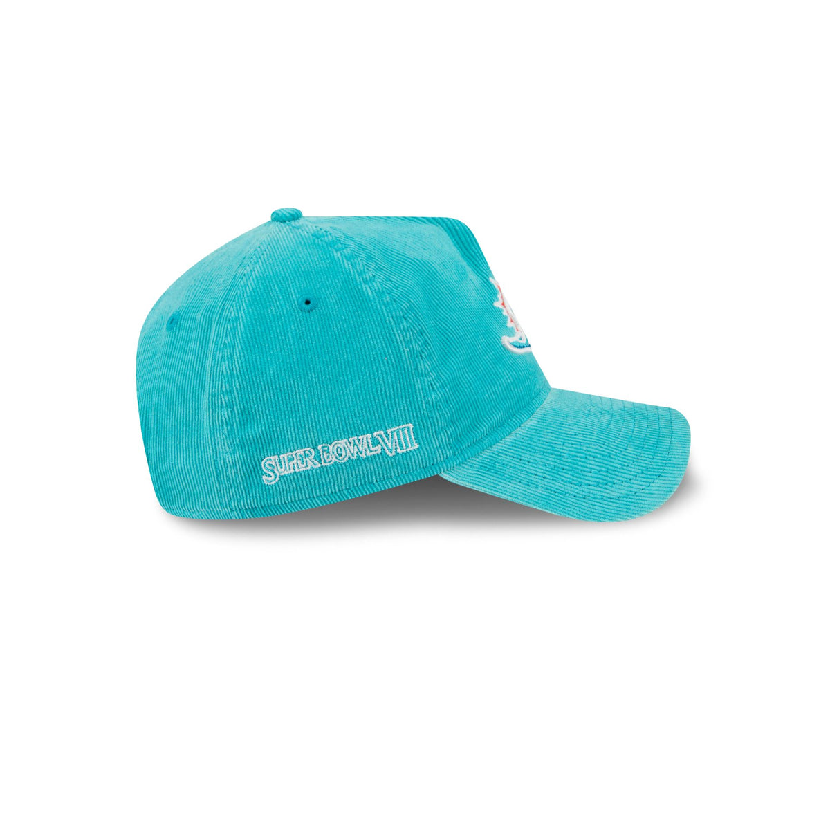 Miami Dolphins Washed Corduroy Sidepatch 9FORTY A-Frame Unstructured Snapback Hat