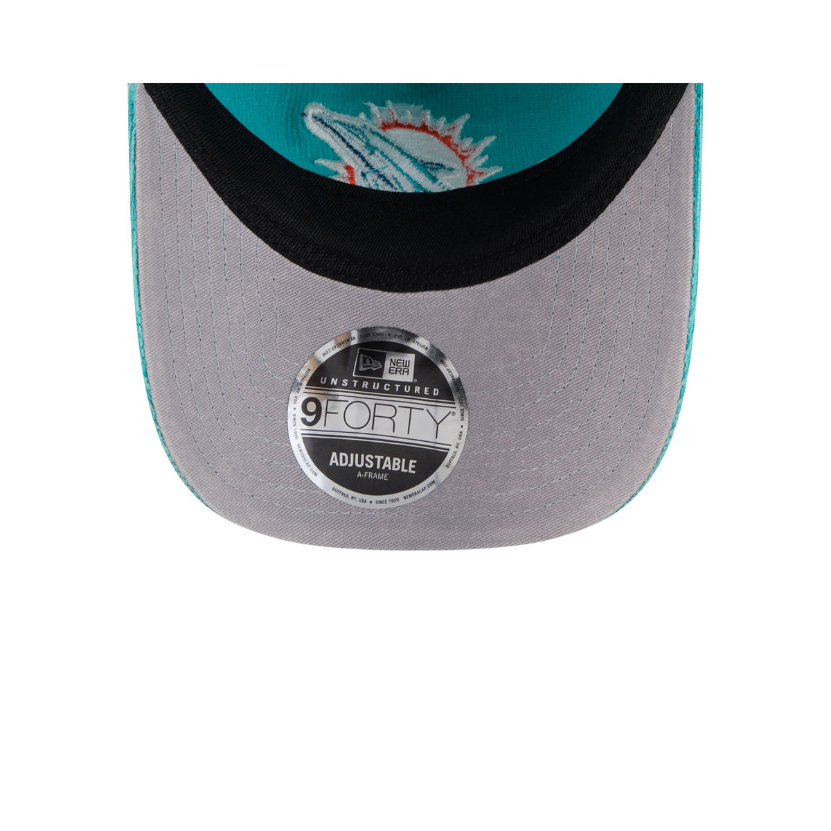 Miami Dolphins Washed Corduroy Sidepatch 9FORTY A-Frame Unstructured Snapback Hat
