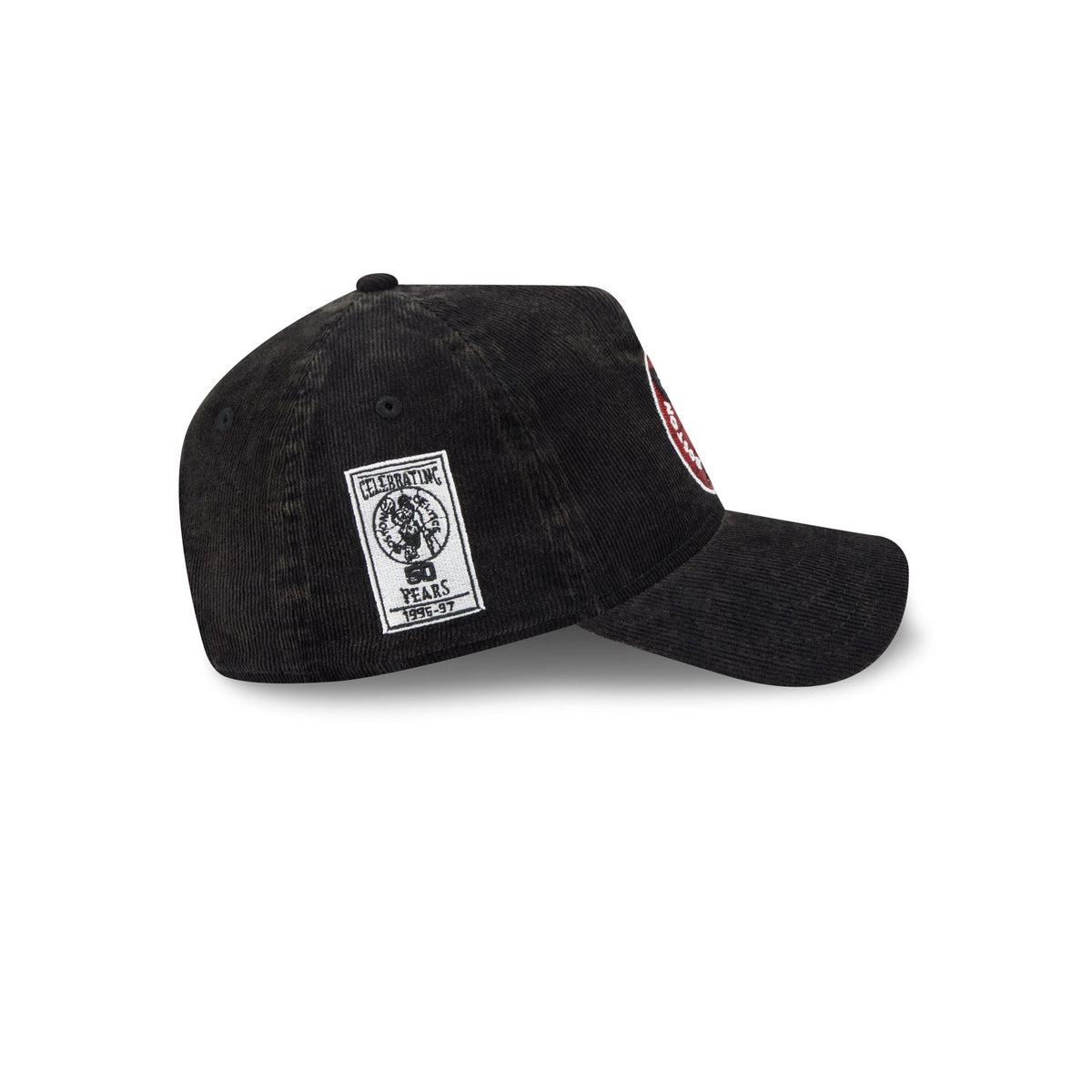 Boston Celtics Washed Corduroy Sidepatch 9FORTY A-Frame Unstructured Snapback Hat
