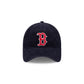 Boston Red Sox Washed Corduroy Sidepatch 9FORTY A-Frame Unstructured Snapback Hat