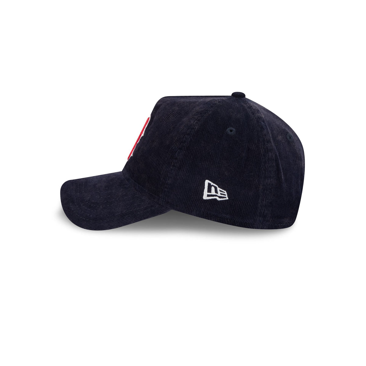 Boston Red Sox Washed Corduroy Sidepatch 9FORTY A-Frame Unstructured Snapback Hat