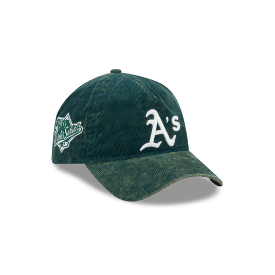 Athletics Washed Corduroy Sidepatch 9FORTY A-Frame Unstructured Snapback Hat