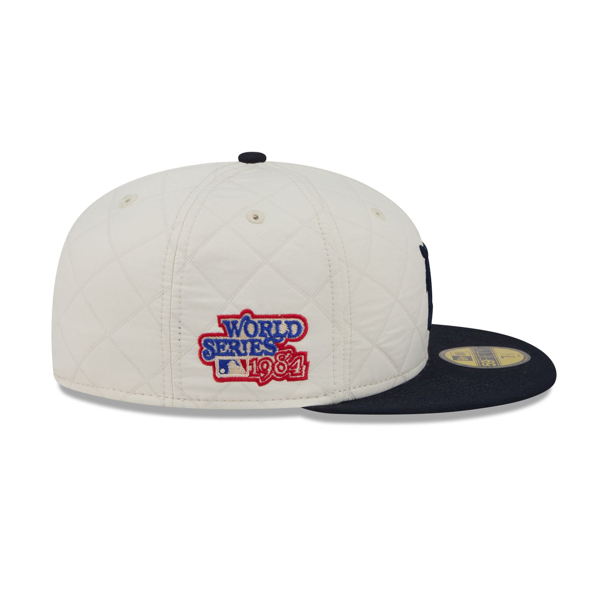 Detroit Tigers Quilted White Nylon 59FIFTY Fitted Hat