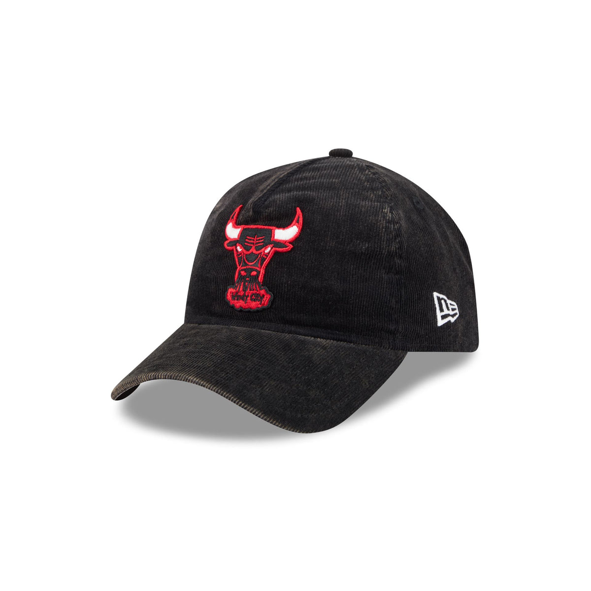 Chicago Bulls Washed Corduroy Sidepatch 9FORTY A-Frame Unstructured Snapback Hat
