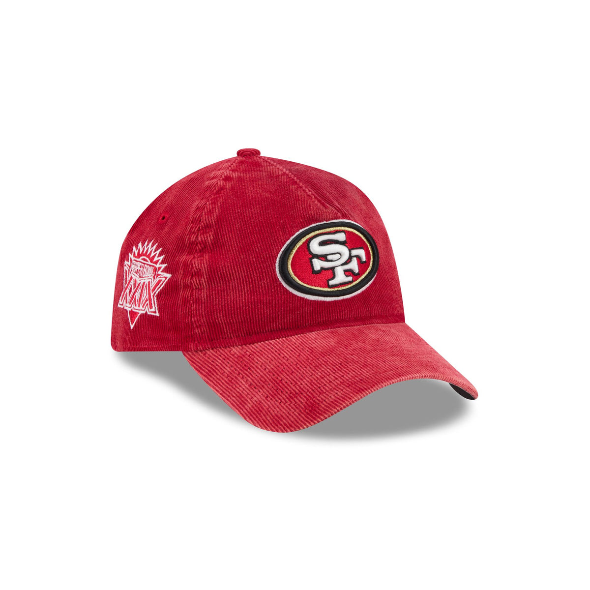 San Francisco 49ers Washed Corduroy Sidepatch 9FORTY A-Frame Unstructured Snapback Hat