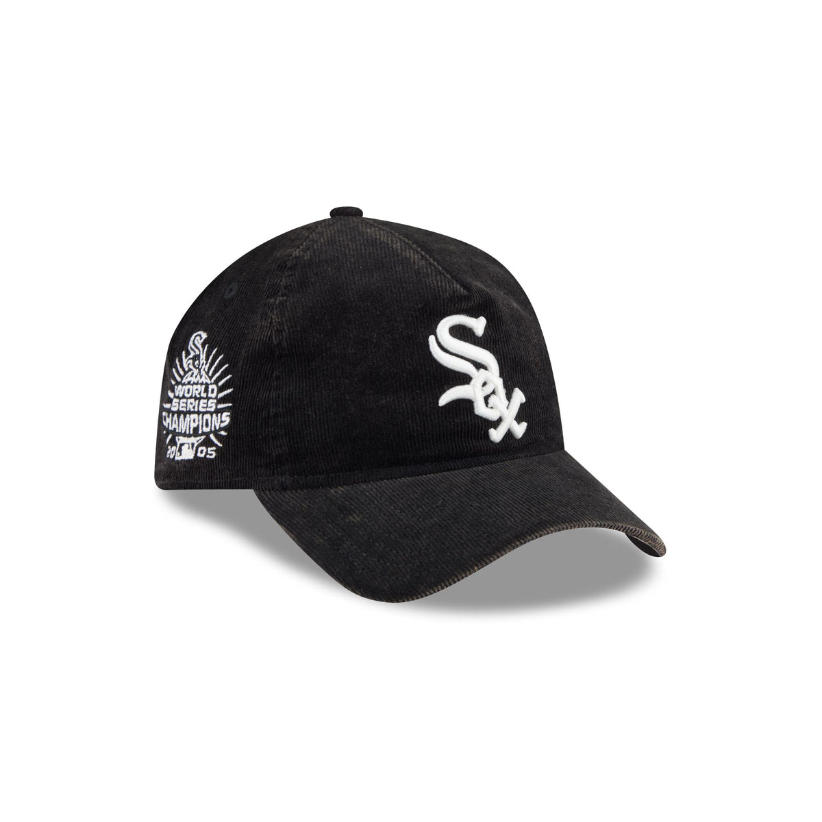 Chicago White Sox Washed Corduroy Sidepatch 9FORTY A-Frame Unstructured Snapback Hat
