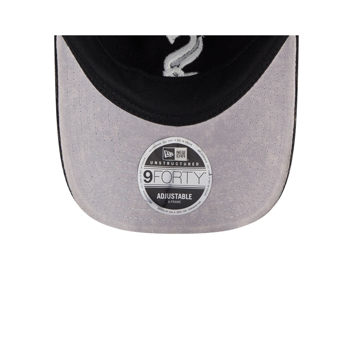 Chicago White Sox Washed Corduroy Sidepatch 9FORTY A-Frame Unstructured Snapback Hat