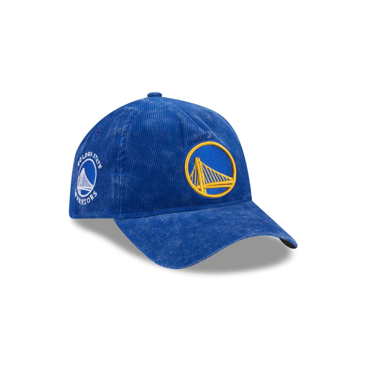 Golden State Warriors Washed Corduroy Sidepatch 9FORTY A-Frame Unstructured Snapback Hat