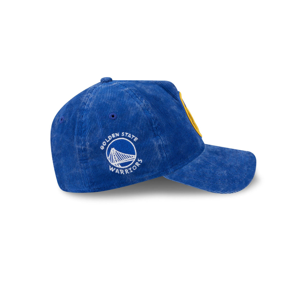 Golden State Warriors Washed Corduroy Sidepatch 9FORTY A-Frame Unstructured Snapback Hat