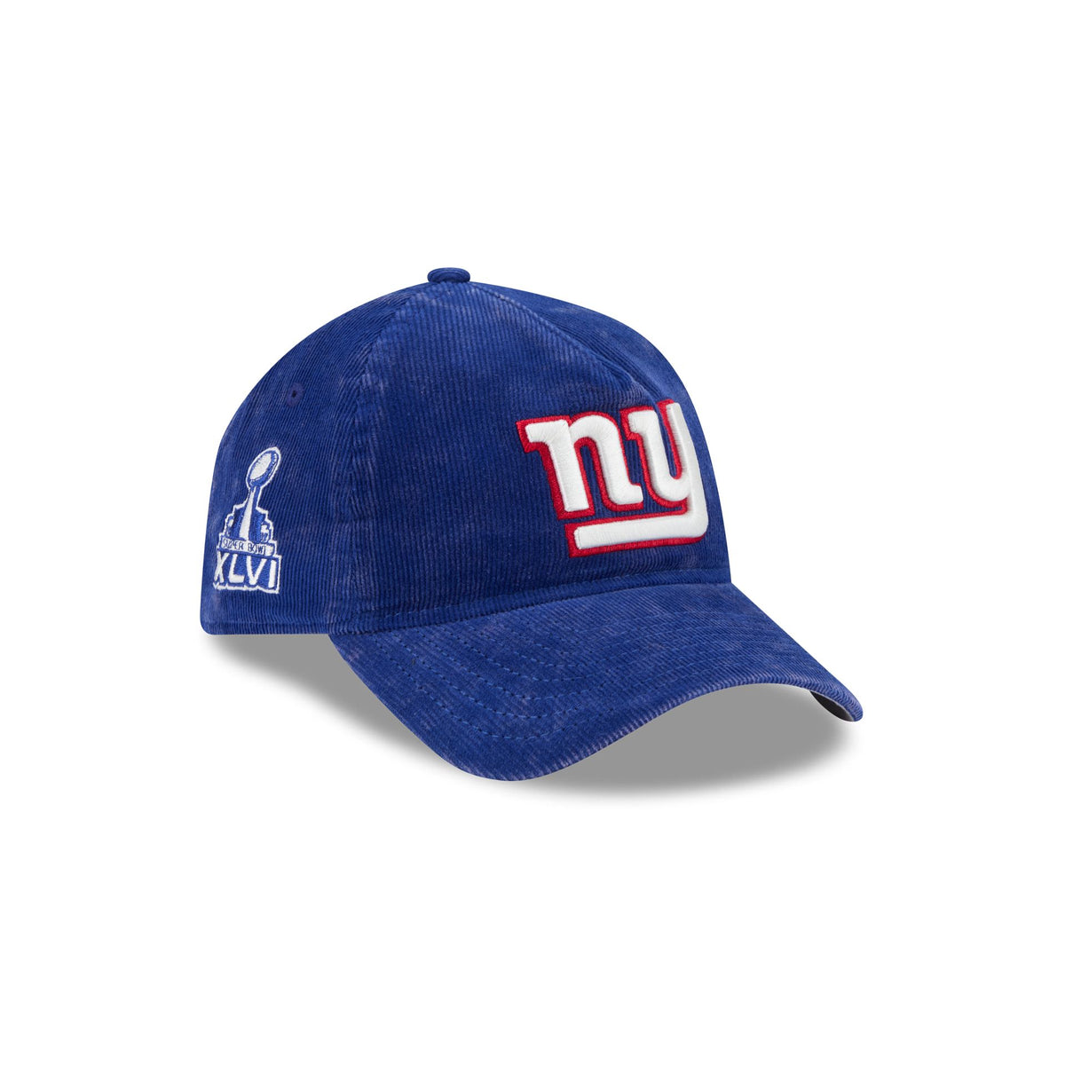 New York Giants Washed Corduroy Sidepatch 9FORTY A-Frame Unstructured Snapback Hat