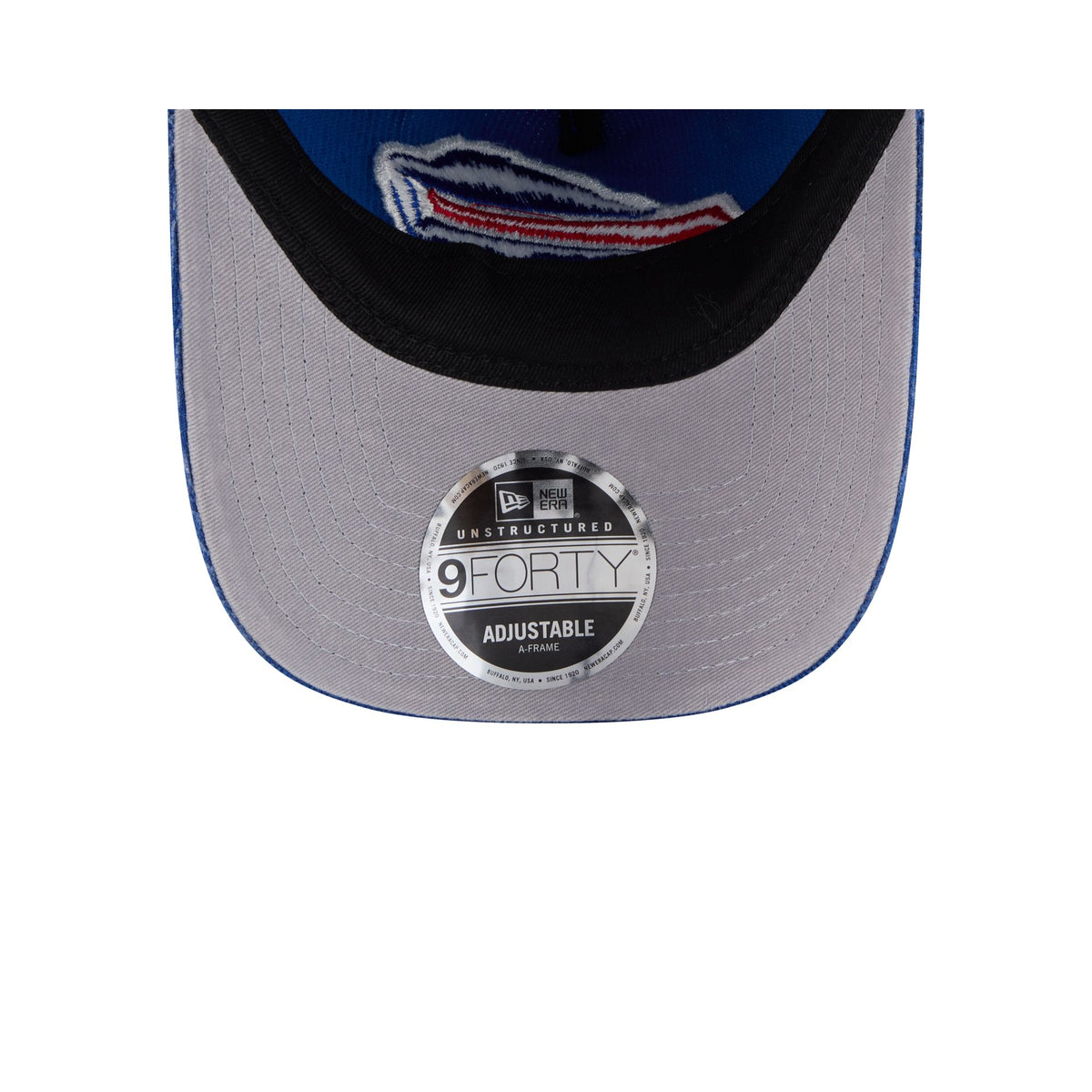 Buffalo Bills Washed Corduroy Sidepatch 9FORTY A-Frame Unstructured Snapback Hat