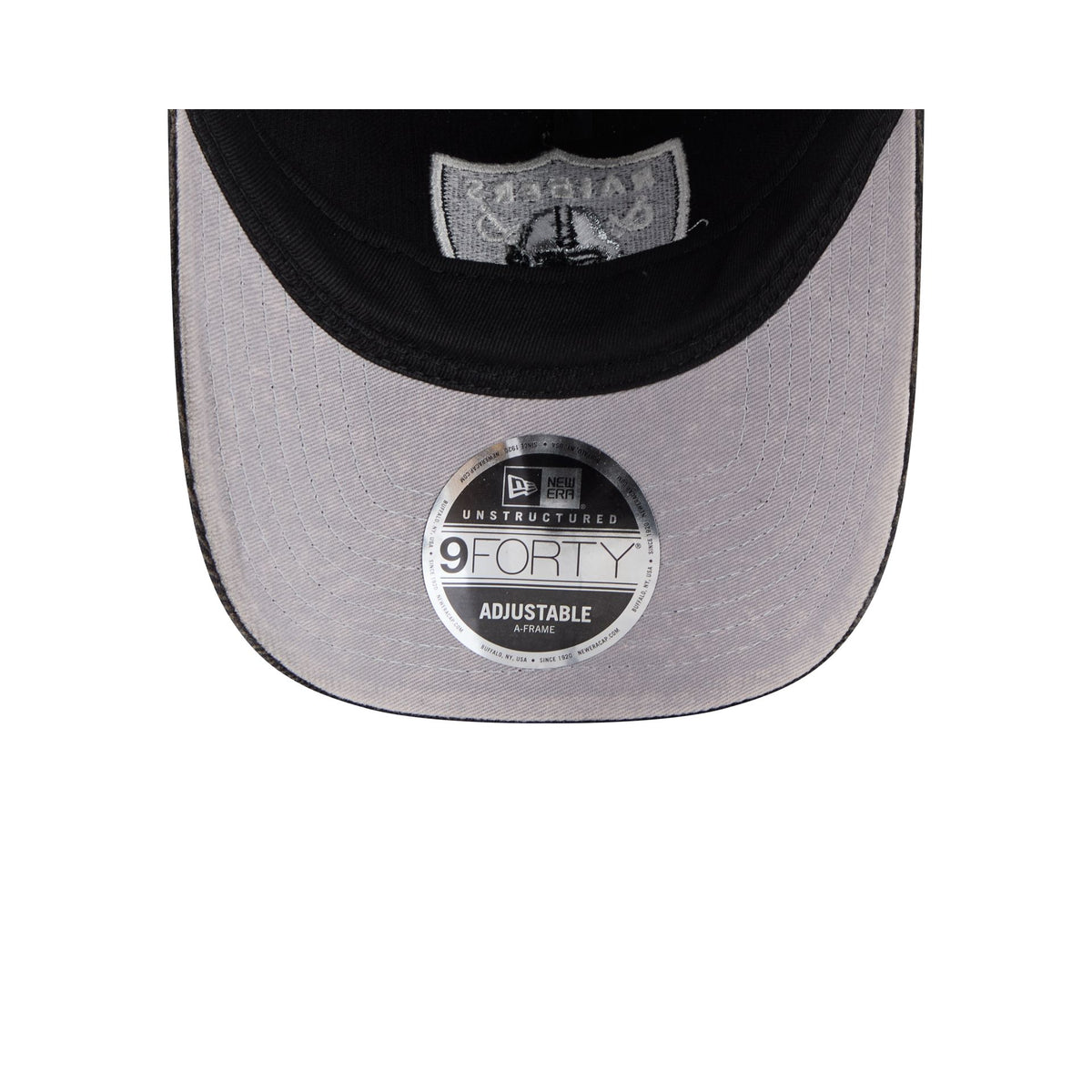 Las Vegas Raiders Washed Corduroy Sidepatch 9FORTY A-Frame Unstructured Snapback Hat