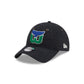 Hartford Whalers Black Wool 9TWENTY Adjustable Hat