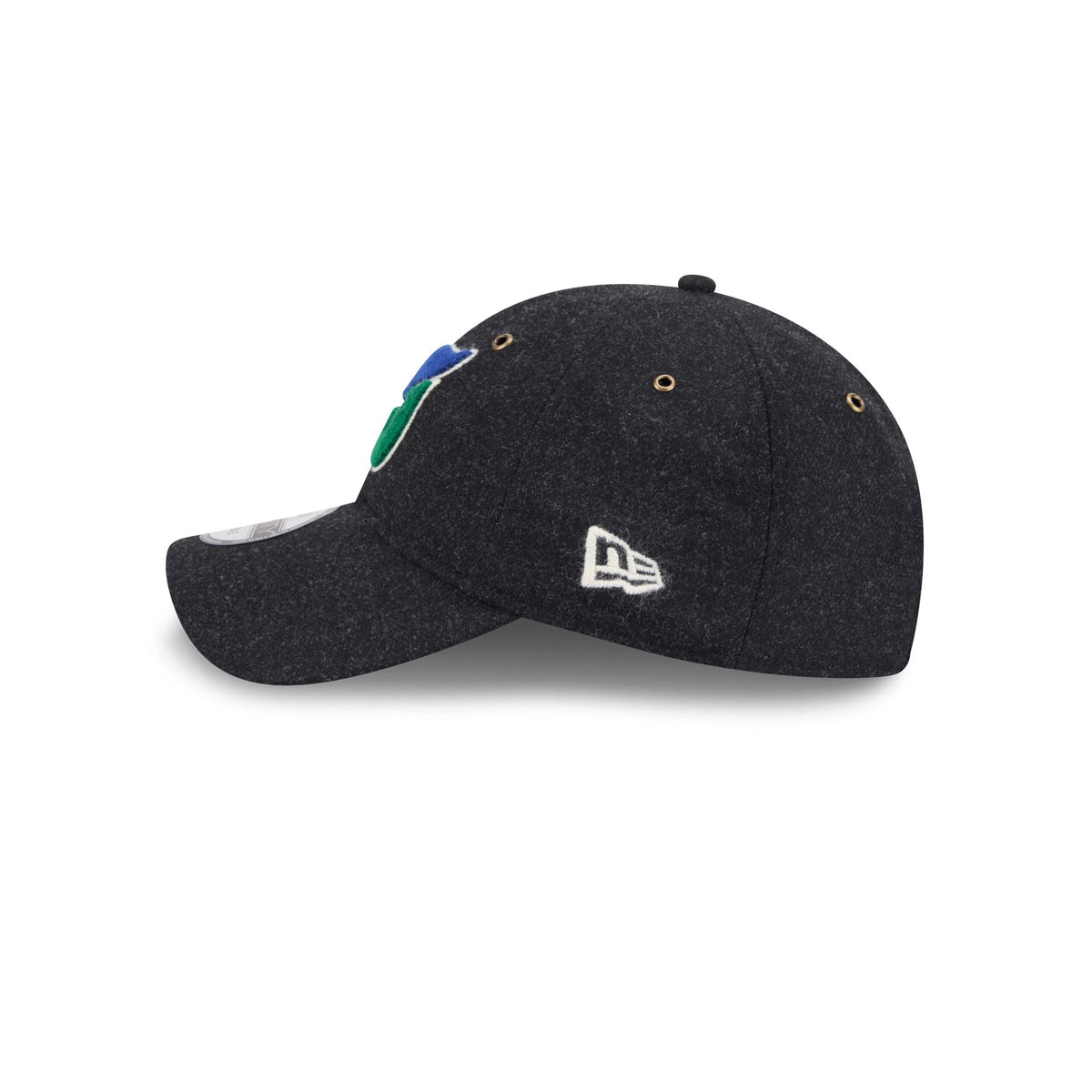 Hartford Whalers Black Wool 9TWENTY Adjustable Hat