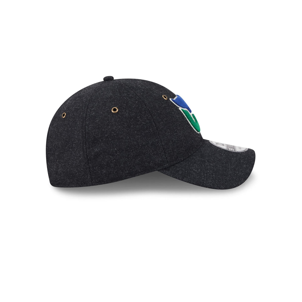 Hartford Whalers Black Wool 9TWENTY Adjustable Hat