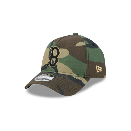 Boston Red Sox Camo 9FORTY A-Frame Unstructured Snapback Hat