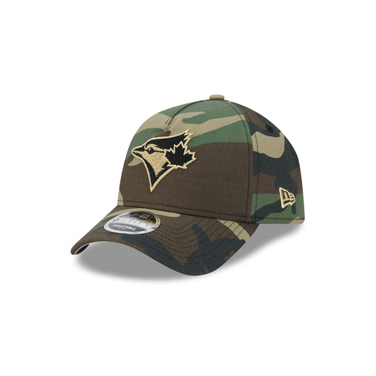 Toronto Blue Jays Camo 9FORTY A-Frame Unstructured Snapback Hat