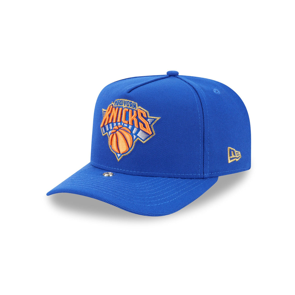 New York Knicks Gold Detail 9FIFTY A-Frame Snapback Hat