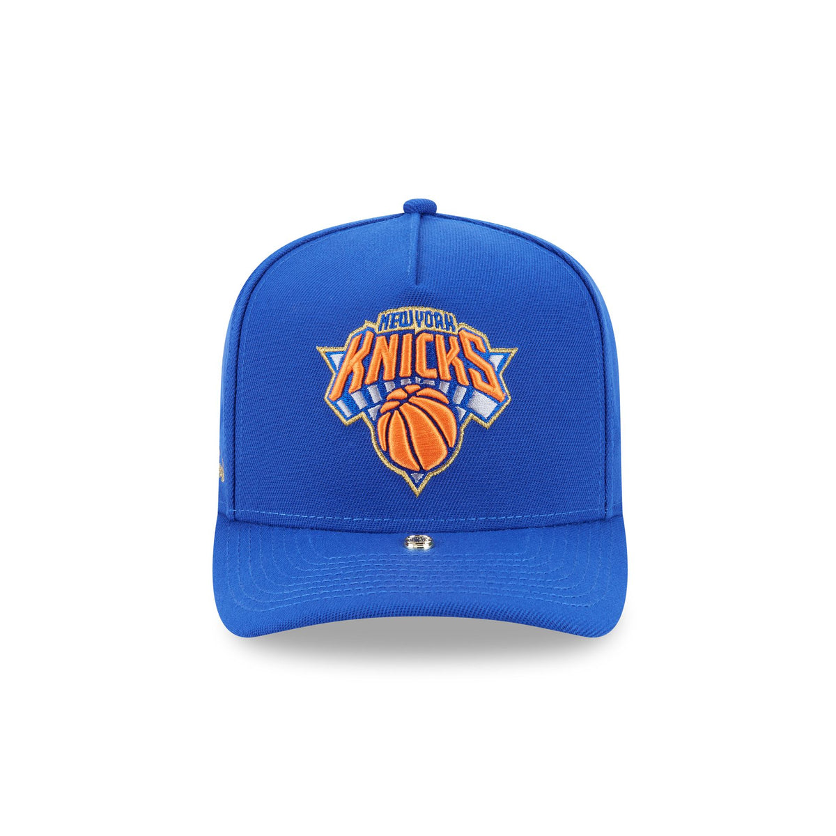 New York Knicks Gold Detail 9FIFTY A-Frame Snapback Hat