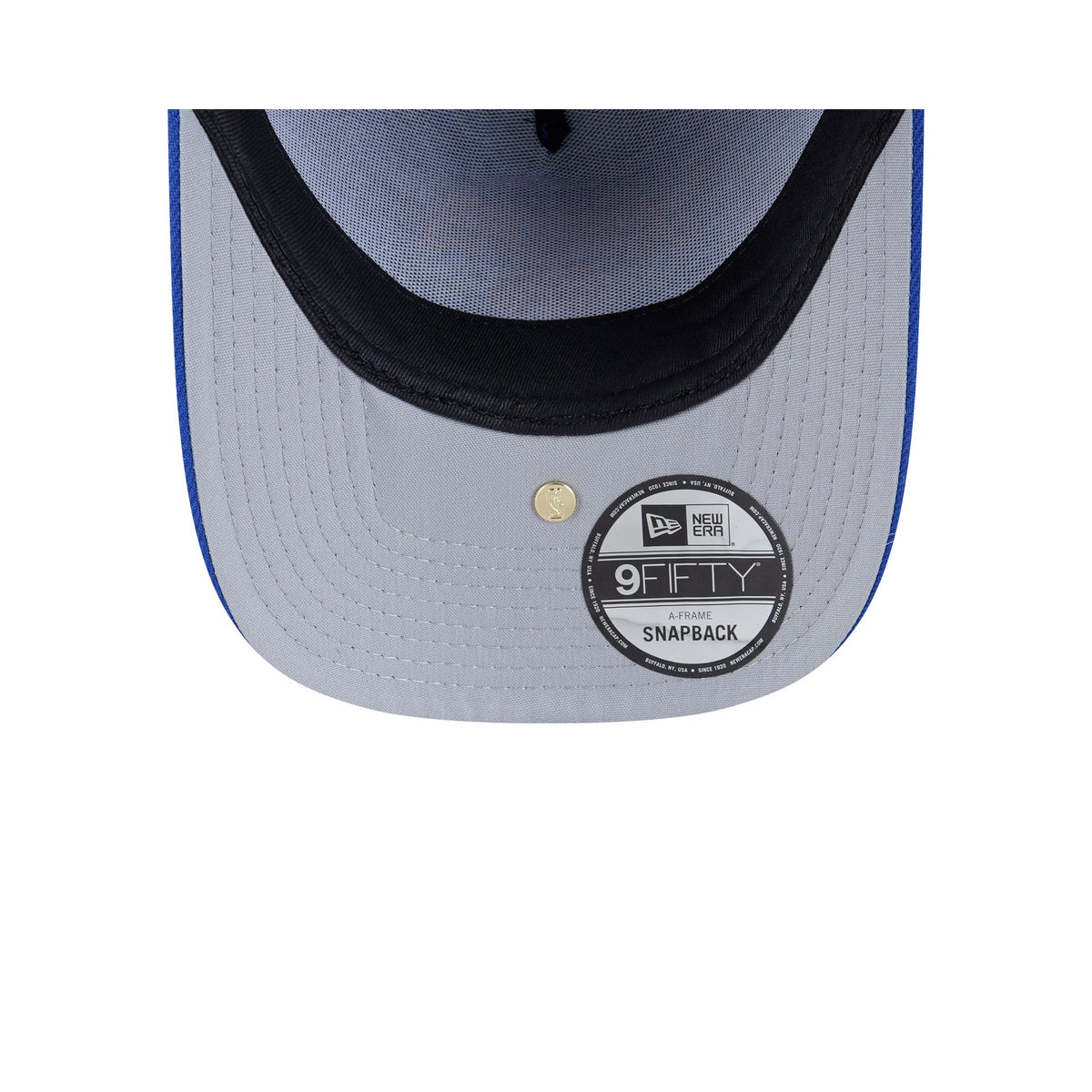 New York Knicks Gold Detail 9FIFTY A-Frame Snapback Hat