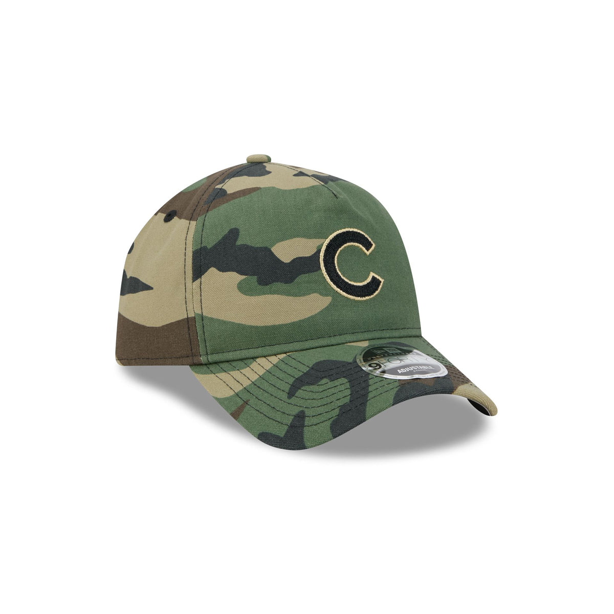 Chicago Cubs Camo 9FORTY A-Frame Unstructured Snapback Hat