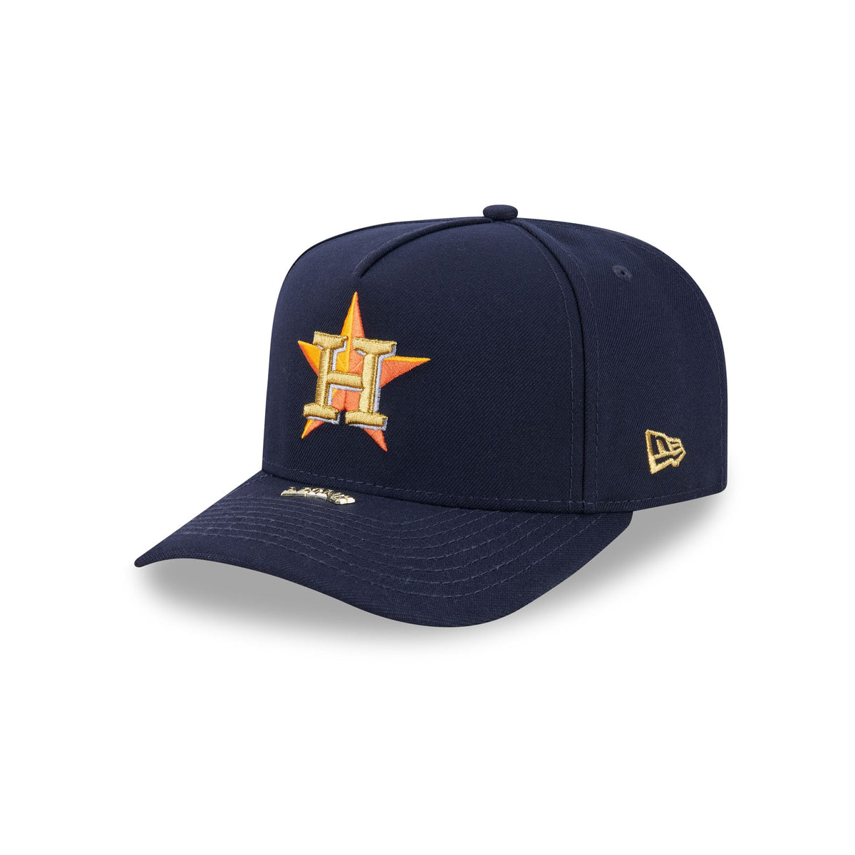 Houston Astros Gold Detail 9FIFTY A-Frame Snapback Hat