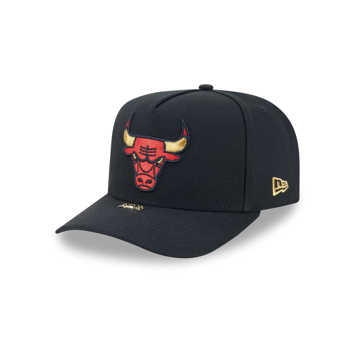 Chicago Bulls Gold Detail 9FIFTY A-Frame Snapback Hat