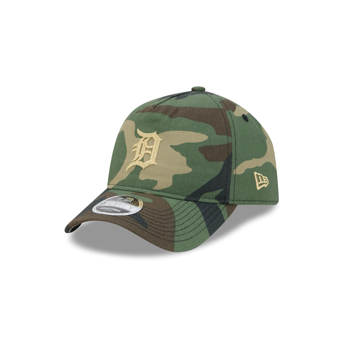 Detroit Tigers Camo 9FORTY A-Frame Unstructured Snapback Hat