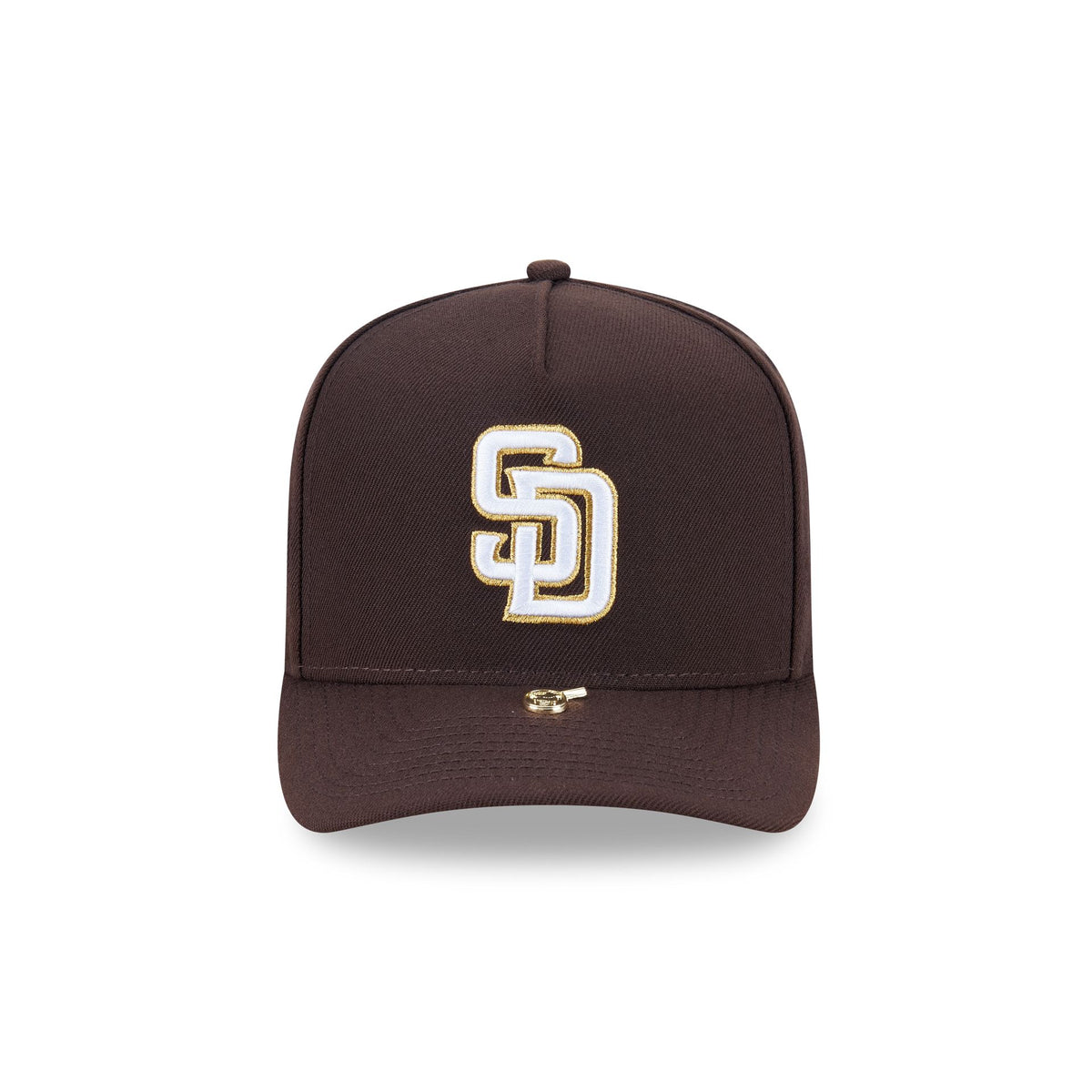 San Diego Padres Gold Detail 9FIFTY A-Frame Snapback Hat