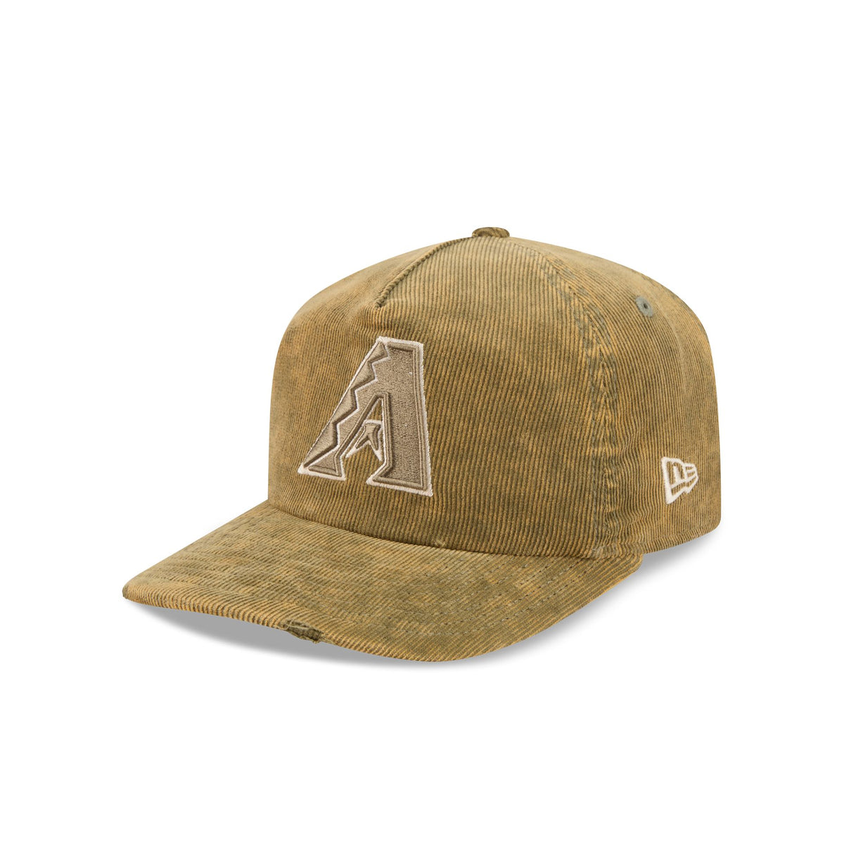 Arizona Diamondbacks Washed New Olive Corduroy 19TWENTY Adjustable Hat