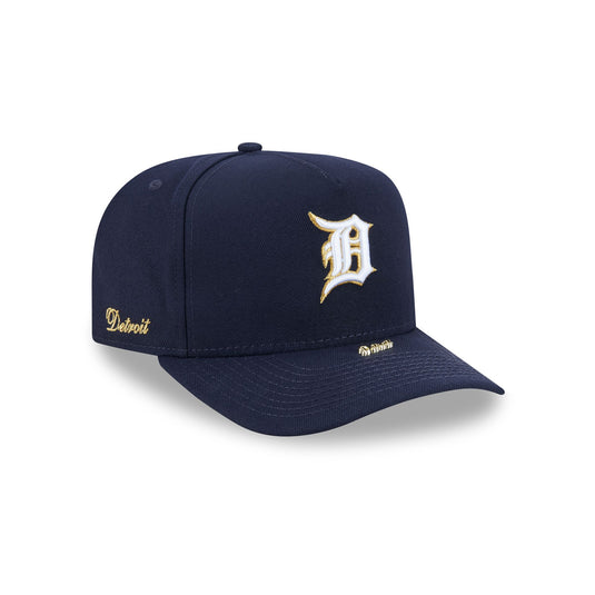 Detroit Tigers Gold Detail 9FIFTY A-Frame Snapback Hat
