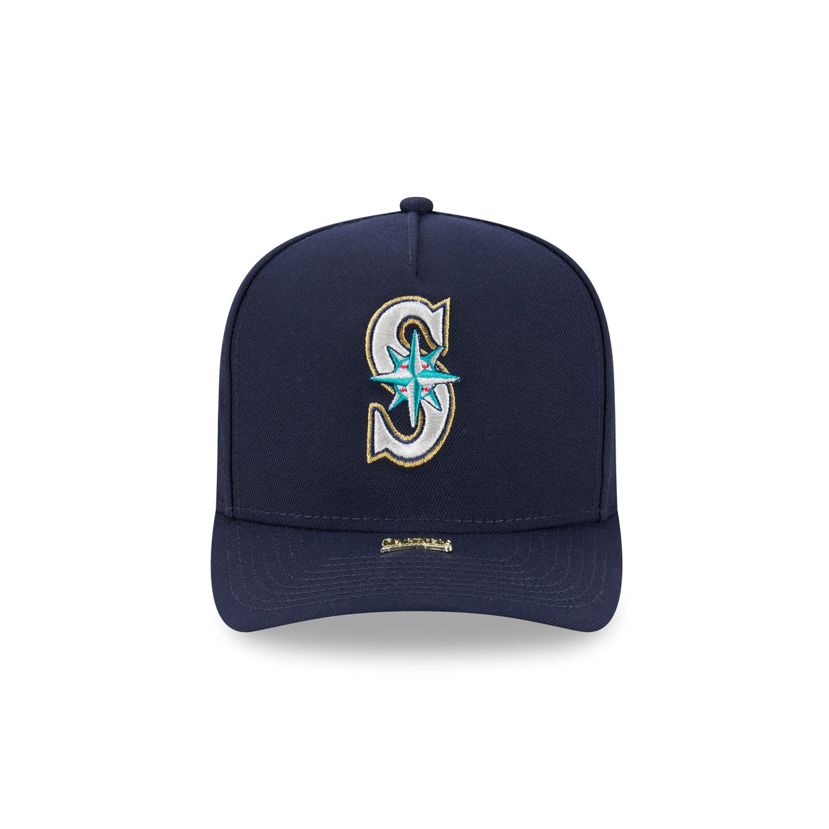 Seattle Mariners Gold Detail 9FIFTY A-Frame Snapback Hat