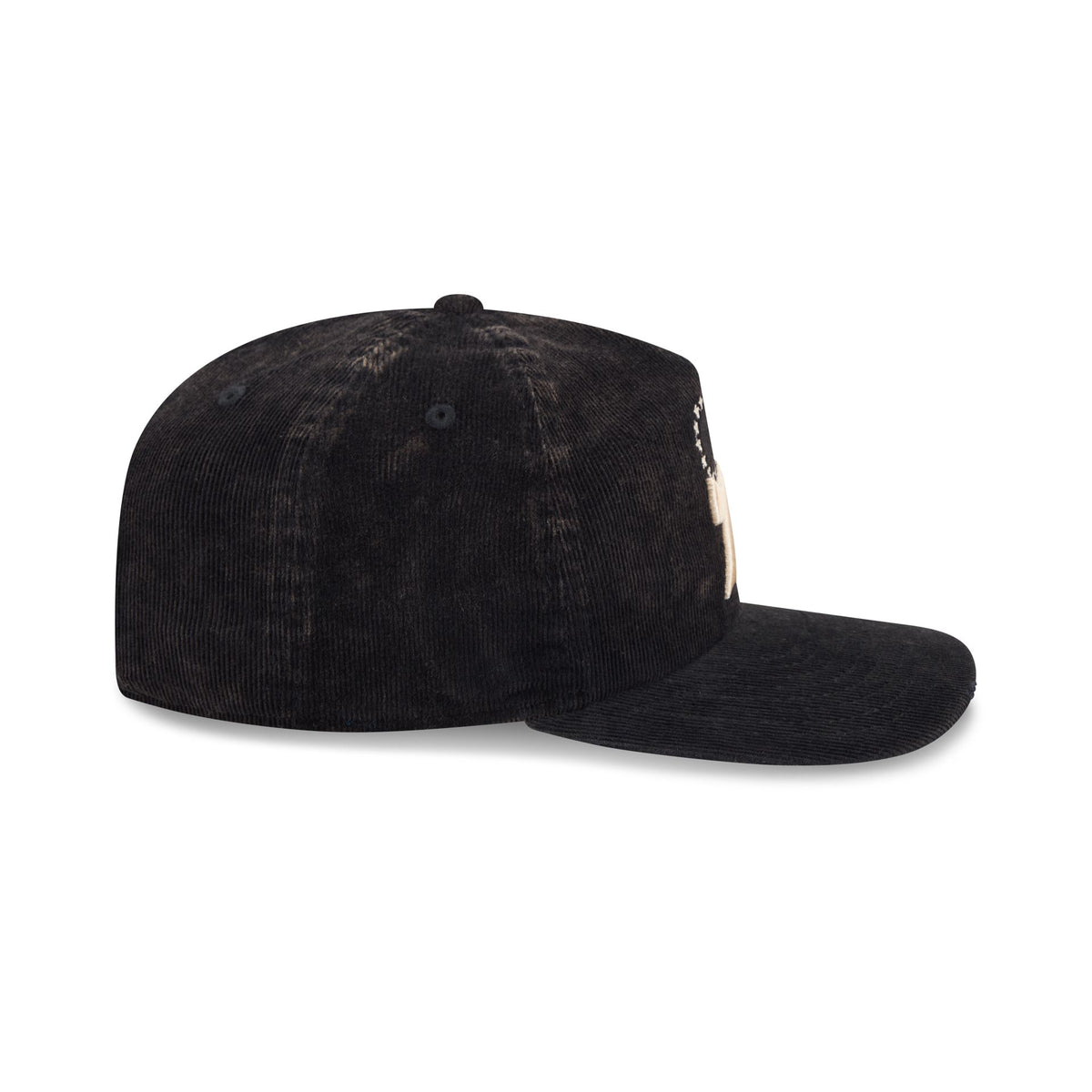 Philadelphia 76ers Washed Black Corduroy 19TWENTY Adjustable Hat