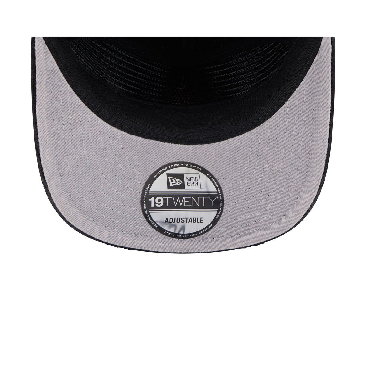 Philadelphia 76ers Washed Black Corduroy 19TWENTY Adjustable Hat