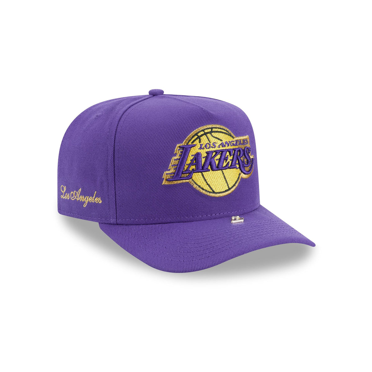 Los Angeles Lakers Gold Detail 9FIFTY A-Frame Snapback Hat