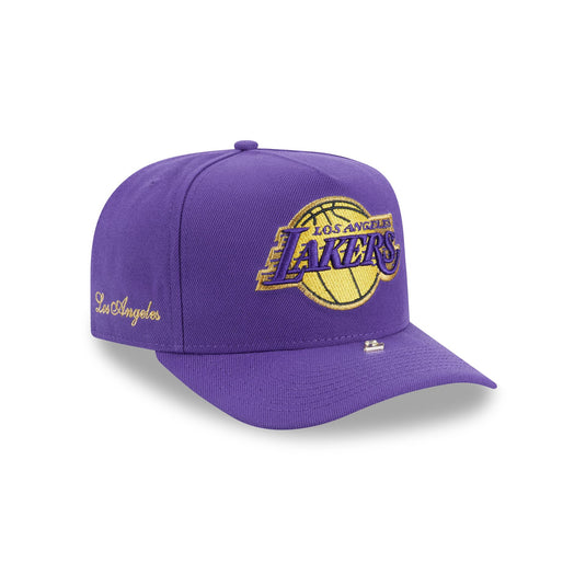 Los Angeles Lakers Gold Detail 9FIFTY A-Frame Snapback Hat