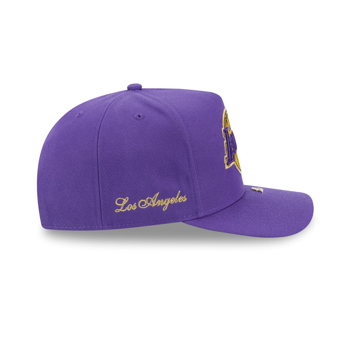 Los Angeles Lakers Gold Detail 9FIFTY A-Frame Snapback Hat