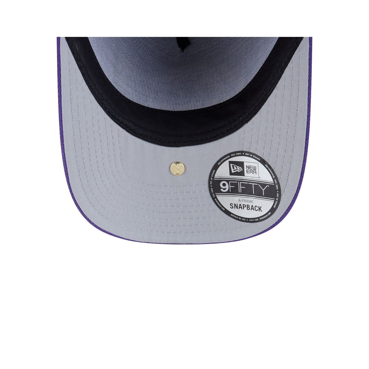 Los Angeles Lakers Gold Detail 9FIFTY A-Frame Snapback Hat